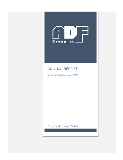 Miniature ADF Group Rapport annuel fy2023