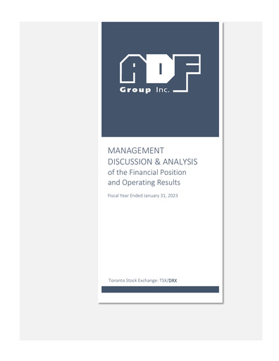 Thumbnail ADF Group Financial Report fy2023