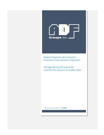 Thumbnail ADF Group Quarterly Report fy2023-q3