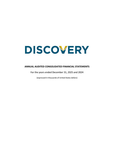 Thumbnail Discovery Silver Corp. Financial Statement 2025