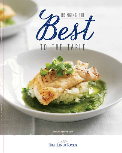 Thumbnail High Liner Foods Annual Report 2014