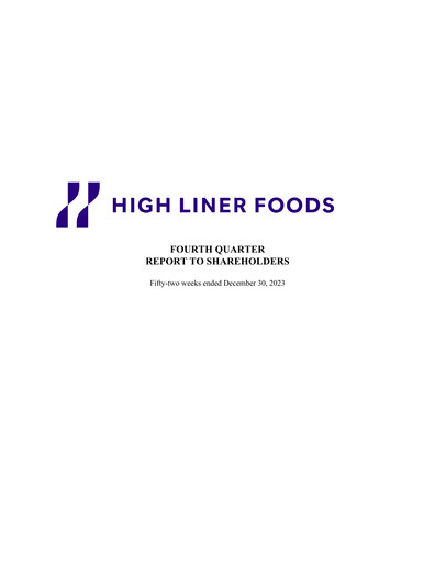 Thumbnail High Liner Foods Financial Statement 2023