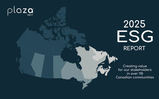 Thumbnail Plaza Retail REIT ESG Report 2025