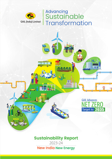 Thumbnail GAIL Sustainability Report 2023-2024