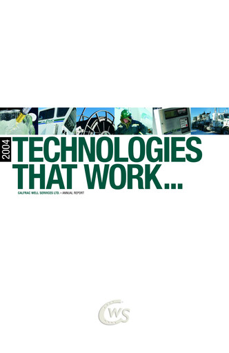 Thumbnail Calfrac Well Services Annual Report 2004