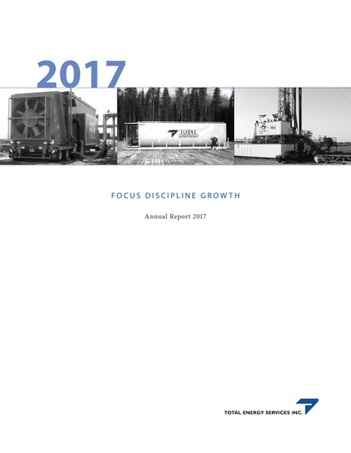 Vorschaubild Total Energy Services Jahresbericht 2017