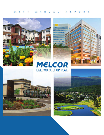Thumbnail Melcor Developments Annual Report 2014