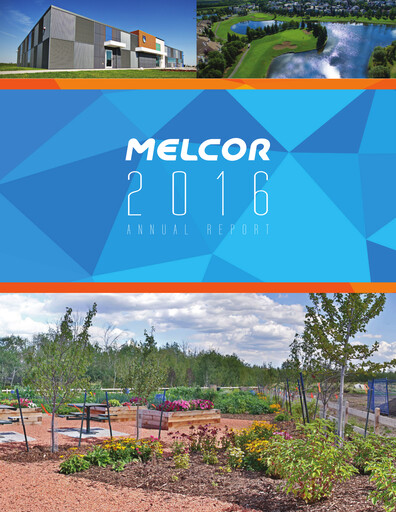 Thumbnail Melcor Developments Annual Report 2016