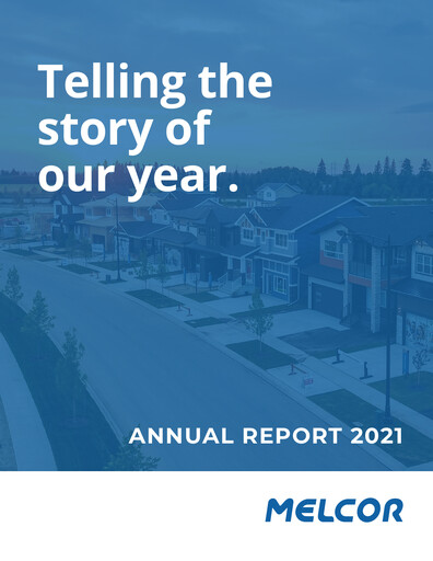 Thumbnail Melcor Developments Annual Report 2021