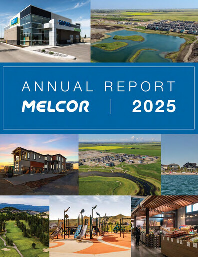 Thumbnail Melcor Developments Annual Report 2025