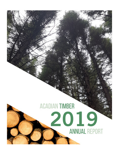 Thumbnail Acadian Timber Annual Report 2019