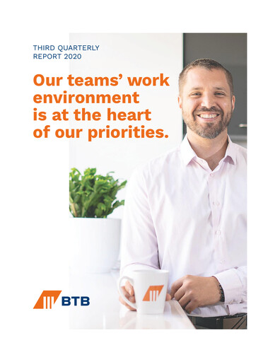 Thumbnail BTB Real Estate Investment Trust Quarterly Report 2020-q3
