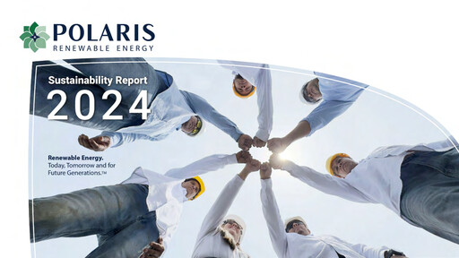 Thumbnail Polaris Renewable Energy Sustainability Report 2024