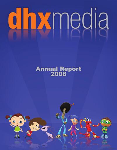 Thumbnail WildBrain Annual Report 2008