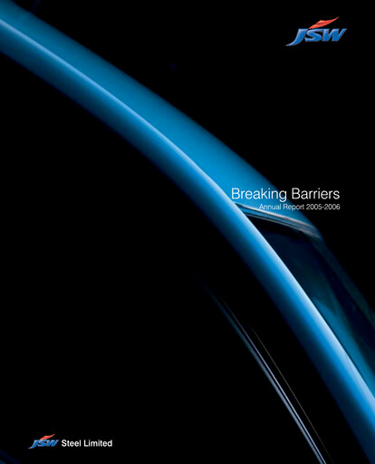 Thumbnail JSW Steel Annual Report 2005-2006