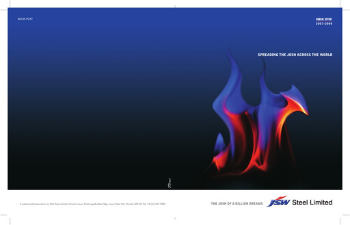 Thumbnail JSW Steel Annual Report 2007-2008