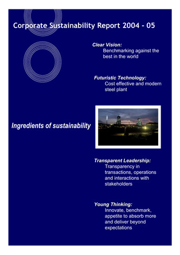 Thumbnail JSW Steel Sustainability Report 2004-2005