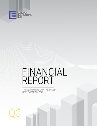 Thumbnail European Residential REIT Quarterly Report 2025-q3