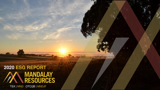 Thumbnail Mandalay Resources ESG Report 2020