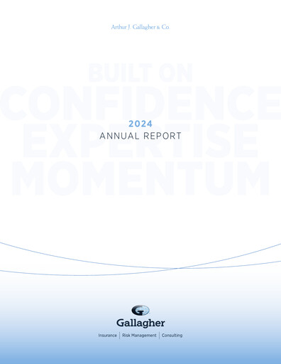 Thumbnail Arthur J. Gallagher & Co.
 Annual Report 2024