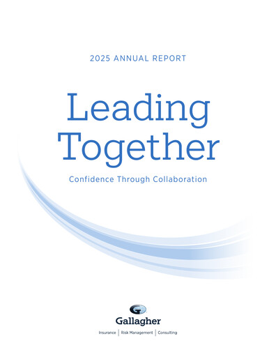 Thumbnail Arthur J. Gallagher & Co.
 Annual Report 2025