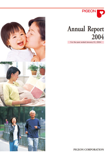 Vorschaubild Pigeon Jahresbericht 2004