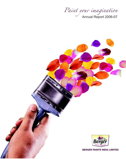 Miniature Berger Paints
 Rapport annuel 2006-2007