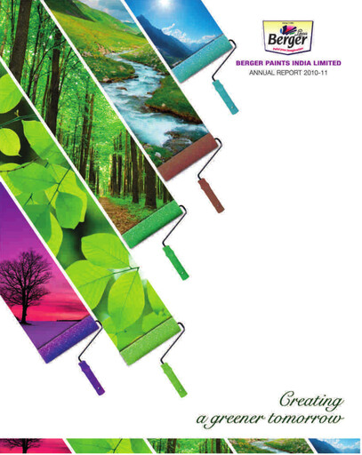Miniature Berger Paints
 Rapport annuel 2010-2011