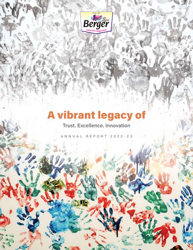 Miniature Berger Paints
 Rapport annuel 2022-2023