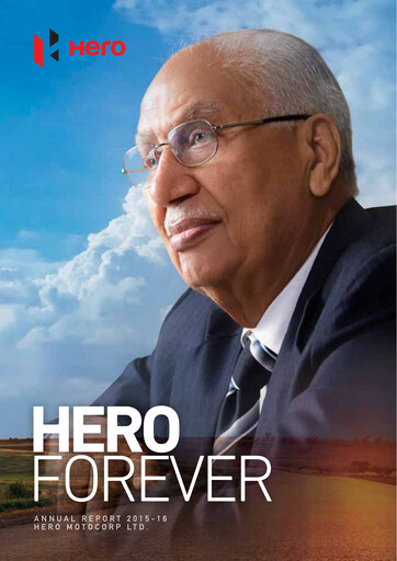 Thumbnail Hero MotoCorp
 Annual Report 2015-2016