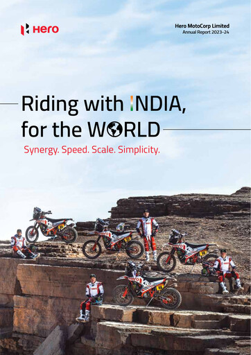 Thumbnail Hero MotoCorp
 Annual Report 2023-2024