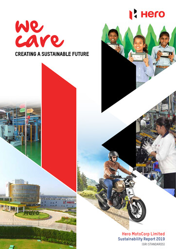 Thumbnail Hero MotoCorp
 Sustainability Report 2019