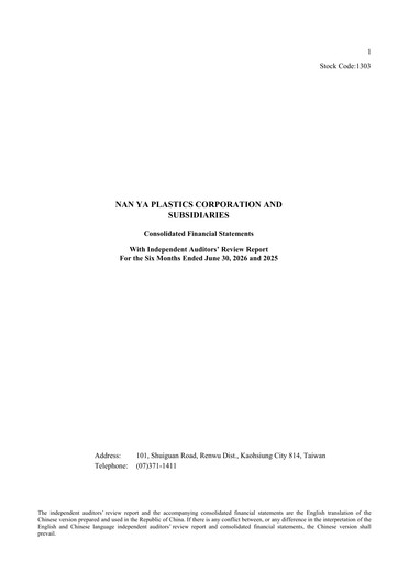 Thumbnail Nan Ya Plastics
 Half-year Report 2026-h1