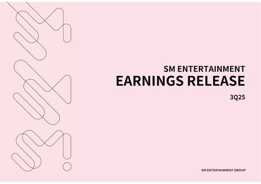 Thumbnail SM Entertainment Quarterly Report 2025-q3