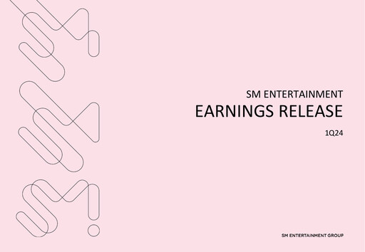 Vorschaubild SM Entertainment Quartalsbericht 2024-q1