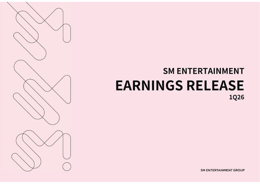 Vorschaubild SM Entertainment Quartalsbericht 2026-q1