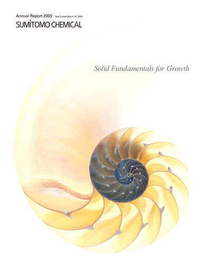 Thumbnail Sumitomo Chemical
 Annual Report fy2003