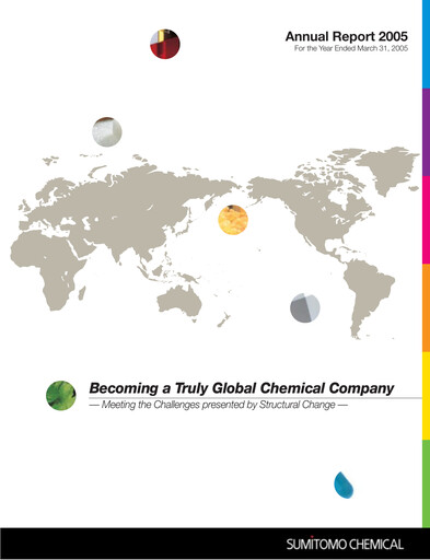 Thumbnail Sumitomo Chemical
 Annual Report fy2005