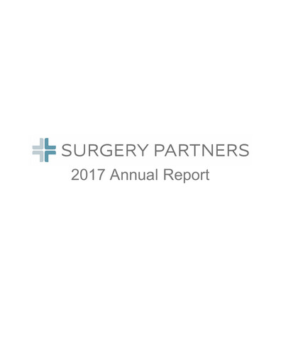 Vorschaubild Surgery Partners
 Jahresbericht 2017