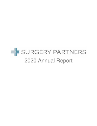 Vorschaubild Surgery Partners
 Jahresbericht 2020
