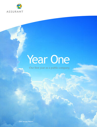 Thumbnail Assurant Annual Report 2004