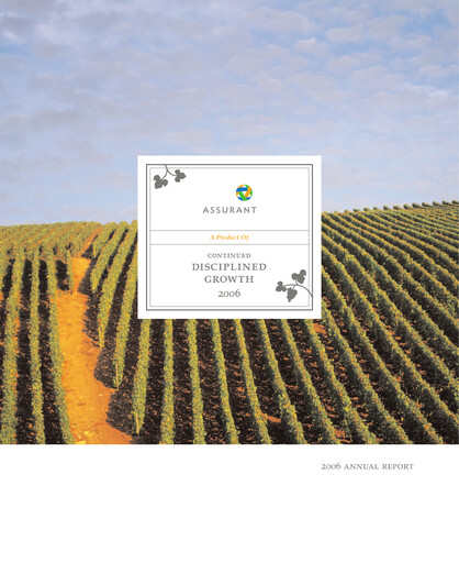 Thumbnail Assurant Annual Report 2006
