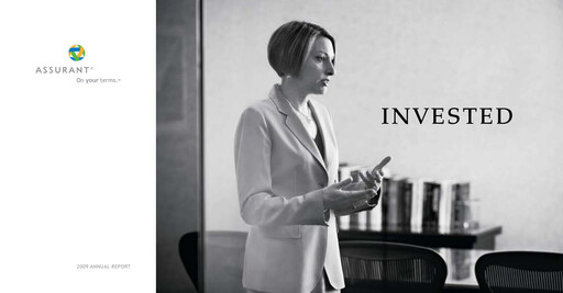 Thumbnail Assurant Annual Report 2009