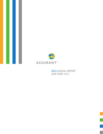 Thumbnail Assurant Annual Report 2012