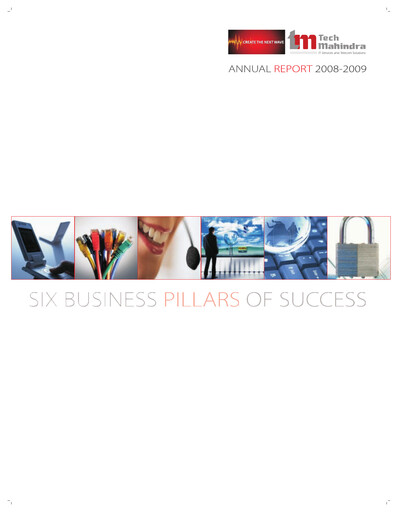 Miniature Tech Mahindra
 Rapport annuel 2008-2009