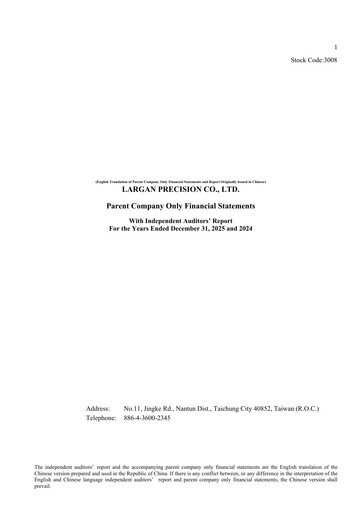 Thumbnail Largan Precision
 Financial Statement 2025