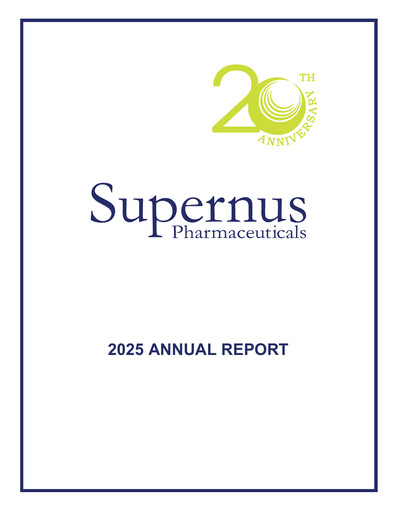 Vorschaubild Supernus Pharmaceuticals
 Jahresbericht 2025