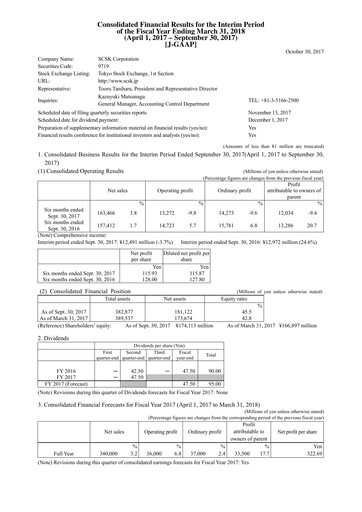 Thumbnail SCSK Corporation
 Quarterly Report 2017-q2