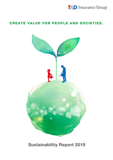 Thumbnail T&D Holdings Sustainability Report 2019