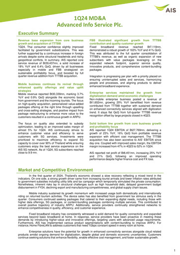 Thumbnail Advanced Info Service (AIS) Quarterly Report 2024-q1